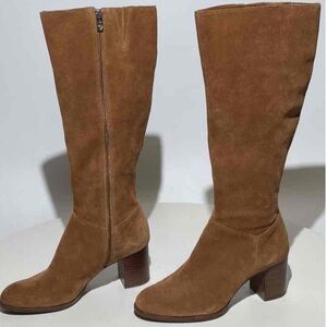 Thigh high boots like new